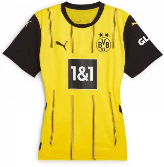Camisa Feminina I Borussia Dortmund 2024 2025 Puma oficial 